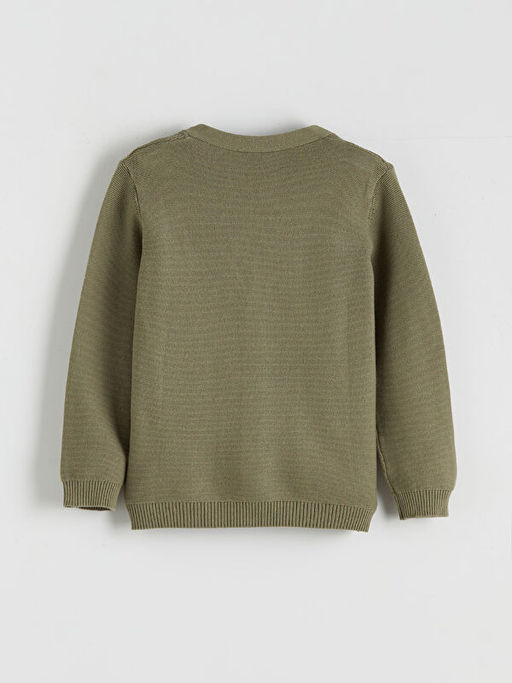 V Yaka Erkek ?ocuk Triko H?rka