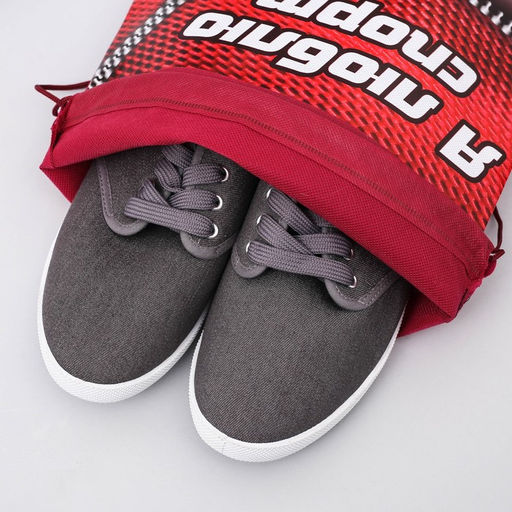 Сумка для обуви Я люблю спорт,непромокаемое полотно 41х30х0,5 см - Artfox фото 3