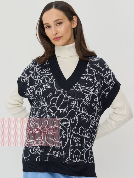 Жилет женский 5242-1786 - Vay фото 4