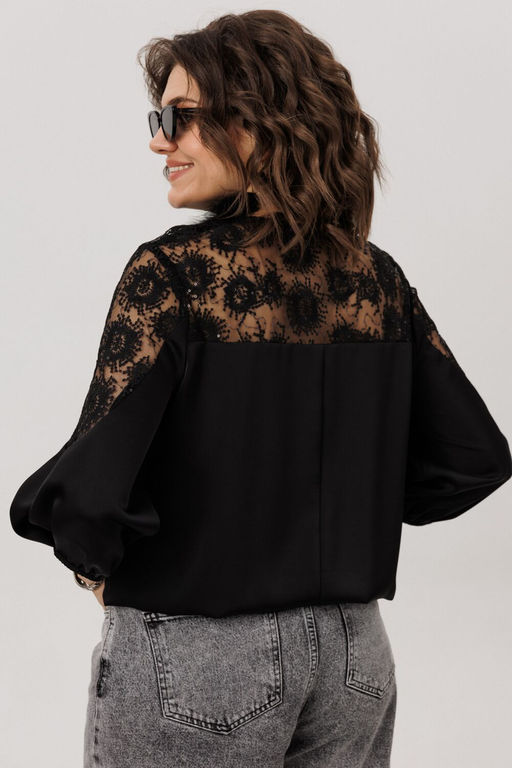 Блуза ANELLI 1790 черный бриллиант