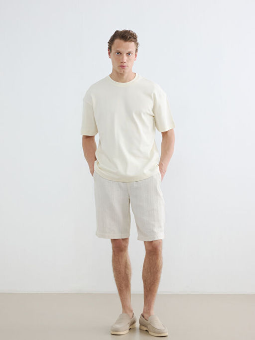 %100 Pamuk Loose Fit Basic Soft Touch Ti??rt