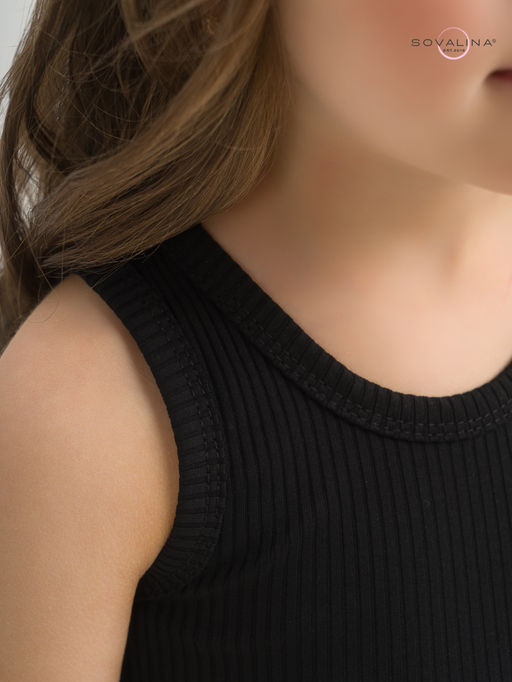 Костюм Мальвина КТ черный-нежный леопард - Sovalina фото 31