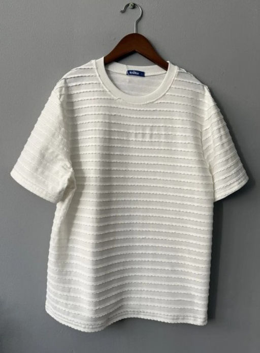 Футболка сердечки-рюши-жаккард хлопковая - Knitka wear фото 22
