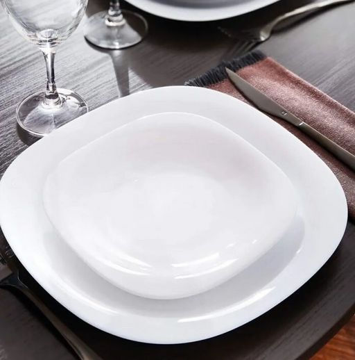 Тарелка десертная НЬЮ КАРИН белая 19см арт.L4454 /ЛЮМИНАРК/ - Luminarc фото 3