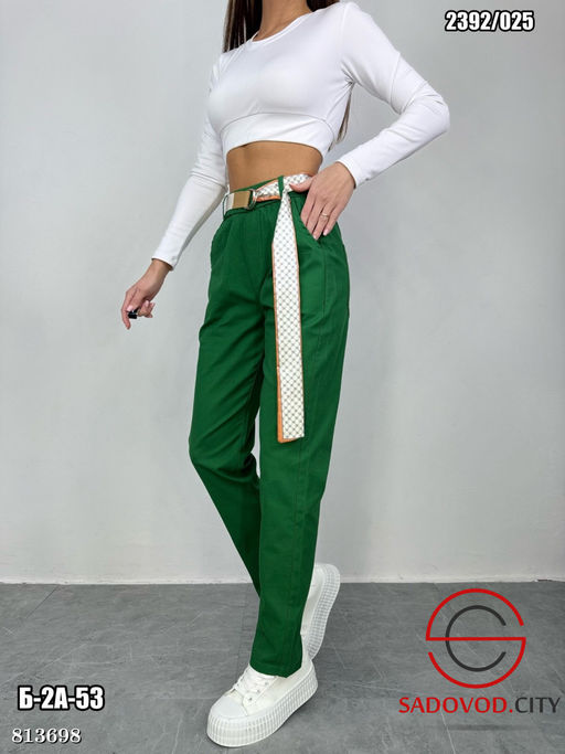 Брюки женские из хлопка - Bruno фото 5