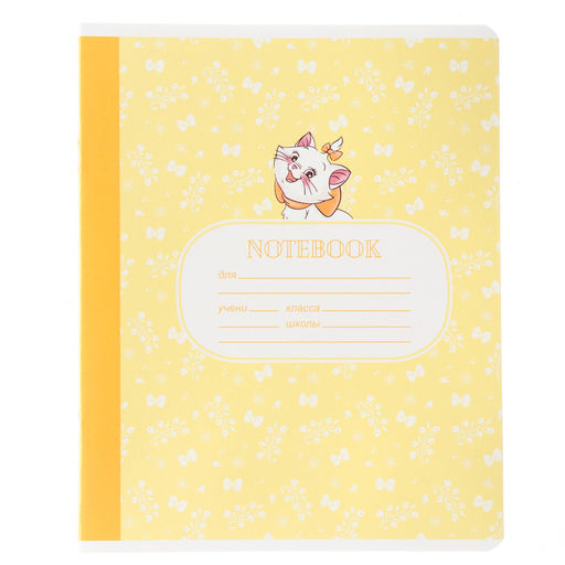 Цена за 20 шт. Тетрадь в линейку 18 листов, 5 видов МИКС, обложка мелованный картон, «Коты аристократы»