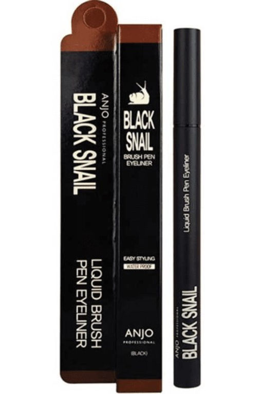 Черная подводка для глаз - Black Snail Liquid Eyeliner,