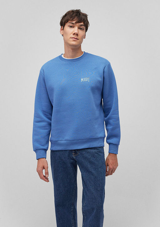 Mavi Logo Bask?l? Mavi Sweatshirt  фото 2