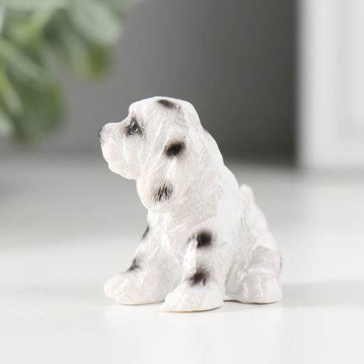 Цена за 2 шт. Фигурка полистоун «Пятнистый пёс», 2.8×3×4 см, МИКС