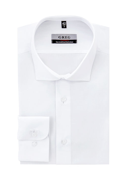 Сорочка мужская длинный рукав GREG 100/199/WHITE/ZV_V  фото 9