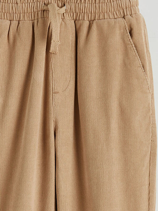 Beli Lastikli Kadife Erkek ?ocuk Jogger Pantolon