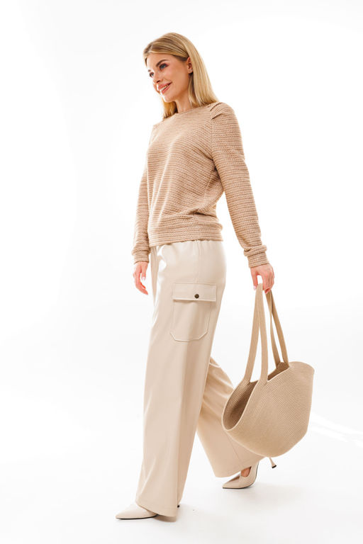 Брюки NIKVA н264-14 шампань  фото 2