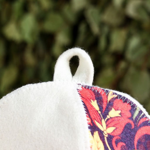 Шапка для бани Царь! - Добропаровъ фото 3