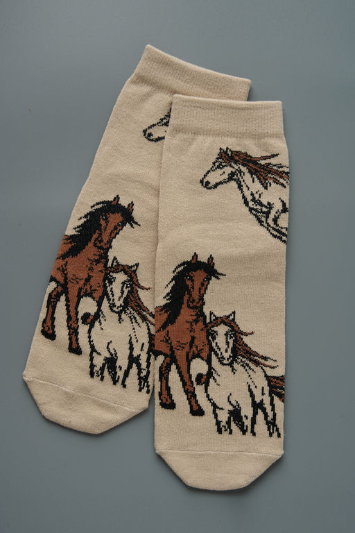 Носки женские Лошадки (набор 3 пары) - Berchelli фото 6