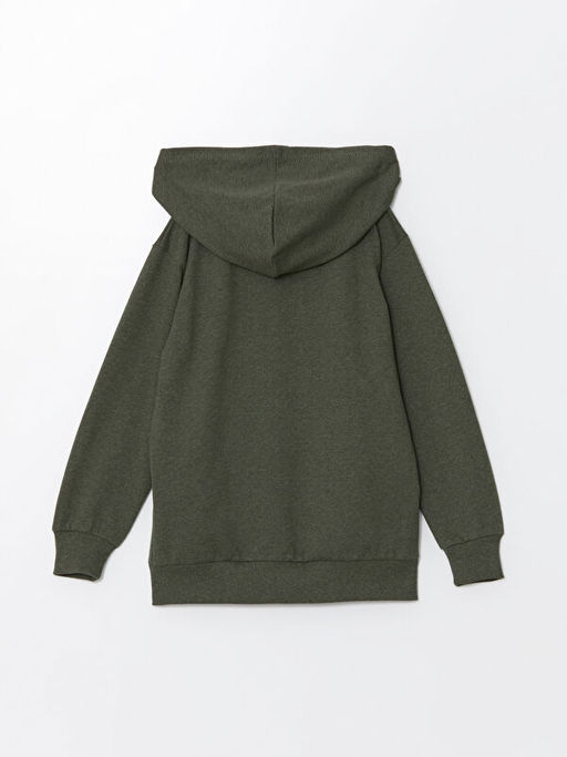 Kap??onlu Erkek ?ocuk Fermuarl? Sweatshirt - Waikiki фото 3