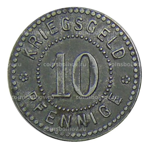 10 пфеннигов 1917 года Германия  Нотгельд Зиген