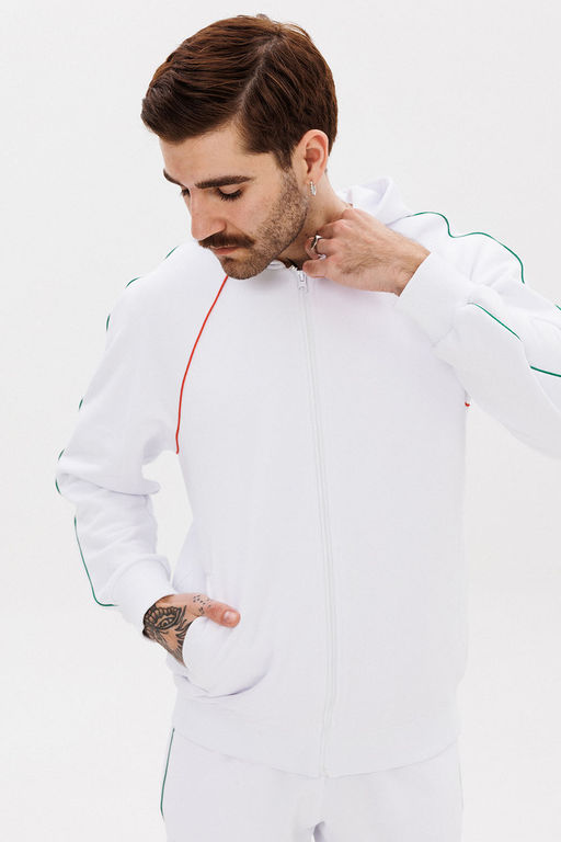 Спортивный костюм GO M3081/01-01.176-182 белый - Pirs фото 5