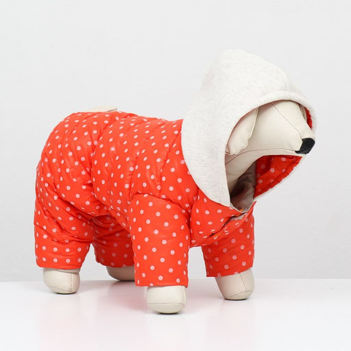 Комбинезон Для прогулки, размер 16 (ДС 36 см, ОГ 46 см, ОШ 35 см), оранжевый - Simaland фото 3