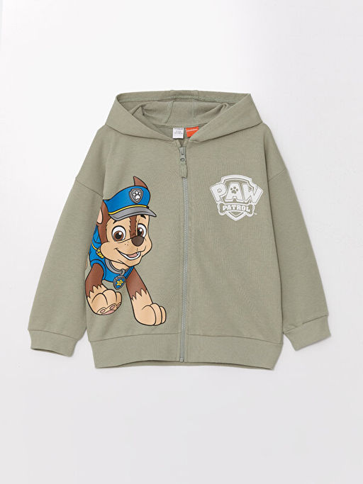 Bisiklet Yaka Paw Patrol Bask?l? Erkek Bebek 3l? Tak?m - Waikiki фото 2