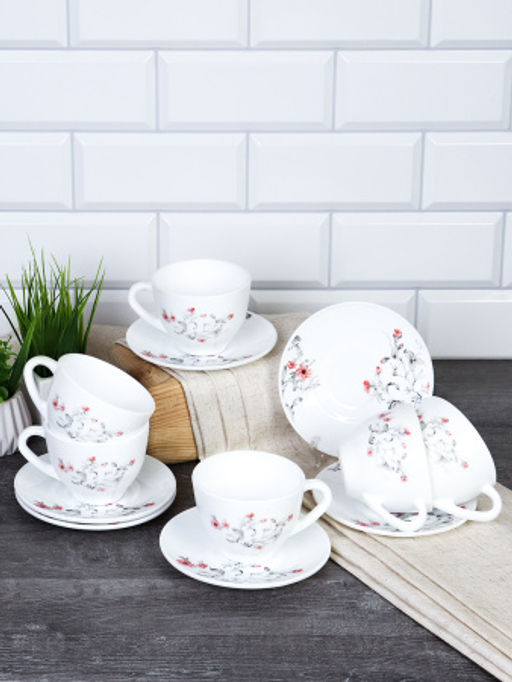 Чайный набор 12 предметов 220 мл / GRAY-GB220/12 (6755) /уп 8/ Орхидея на ветке - Галеонтрейд фото 2