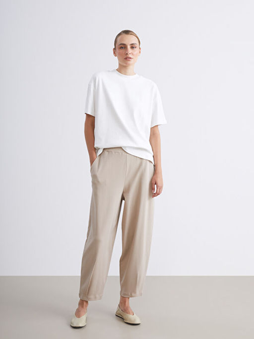 Beli Lastikli Kad?n Pantolon