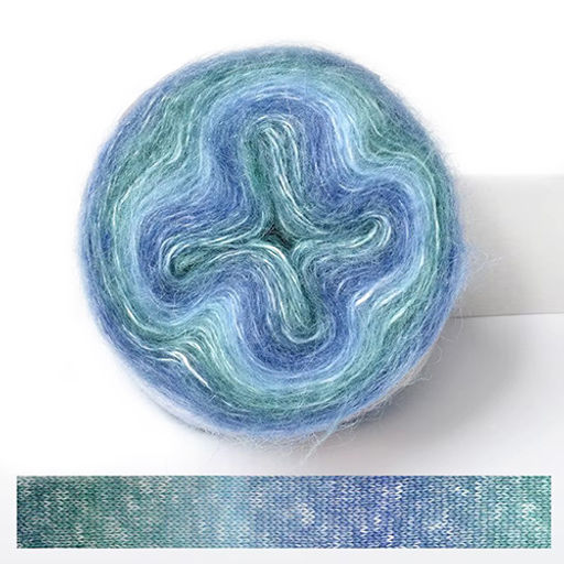 Цена за 10 мотков пряжи MOHAIR GRADIENTS