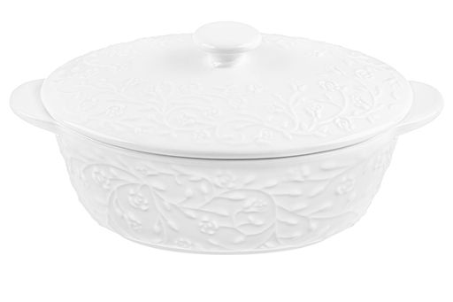 Жюльенница-кокотница 250 мл 16*10*8 см Веточки-цветочки с крышкой - Elan gallery фото 6