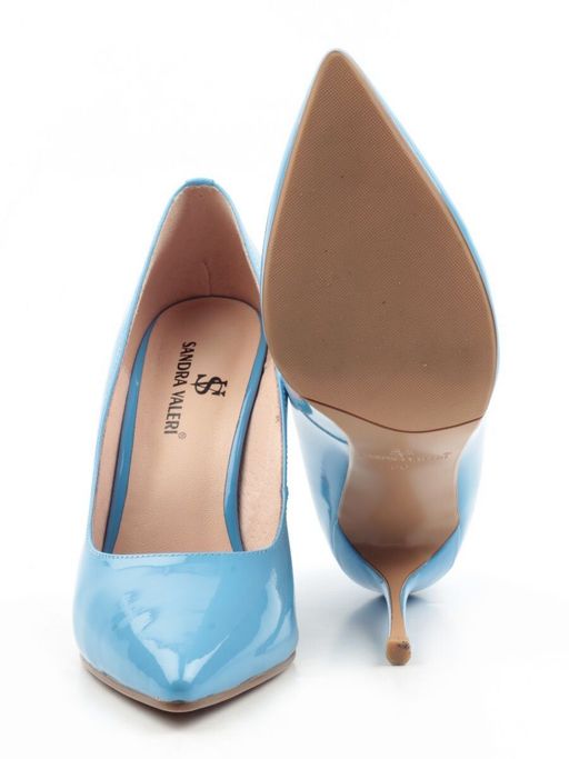 06-P1-2077 BLUE Туфли женские (натуральная кожа) - Фабричный китай фото 15