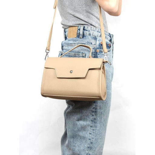 Сумка женская искусственная кожа YDR-2650, 1отд, плеч/ремень, бежевый SALE 260828 - Adelia фото 5