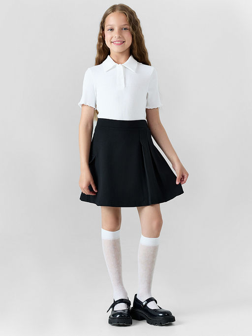 Юбка для девочек черная
