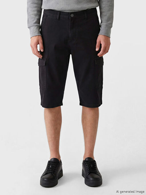 Джинсовые шорты мужские Regular Fit карго