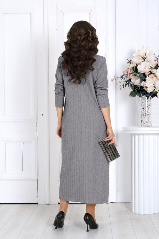 Платье Ninele 6090 светло-серый фото 7