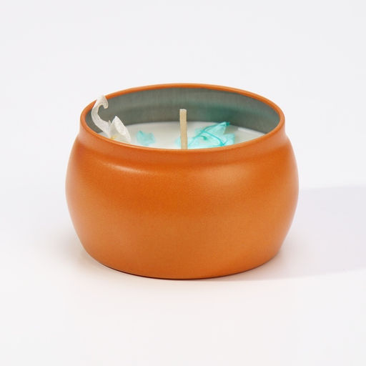 Ароматическая свеча в банке Голубые колокольчики, из соевого воска с сухоцветом, 4.5?6 см, 80 г - Богатство аромата фото 8