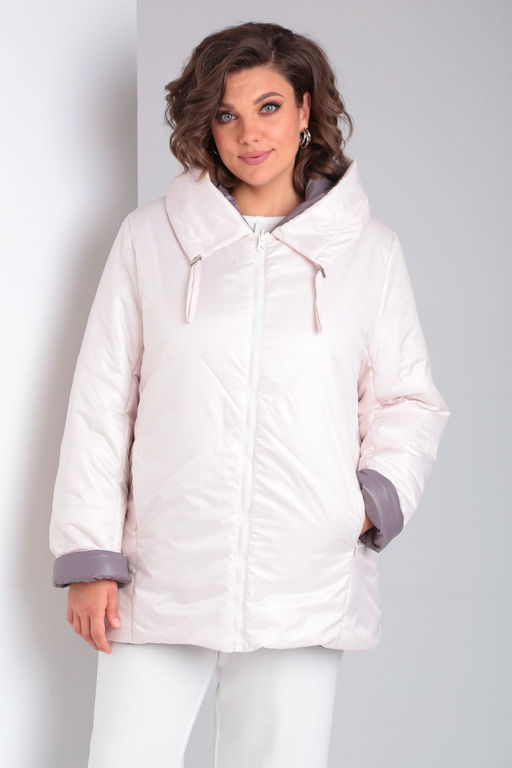 Куртка Diamant 1914-Р беж-какао фото 167