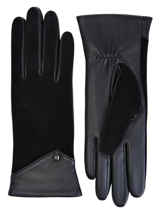 Перчатки женские ш+каш. IS04047 black - Eleganzza фото 2