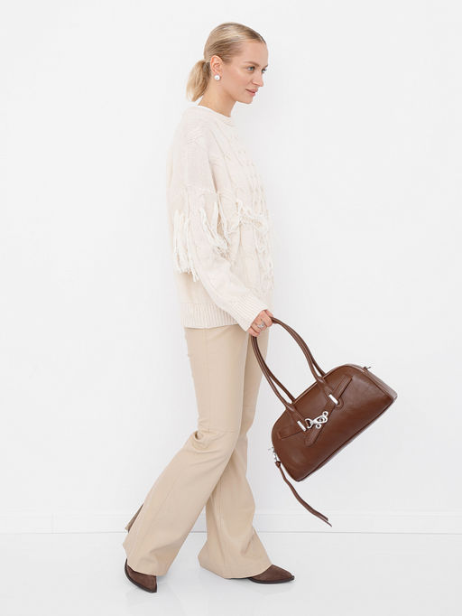 Сумка 9198SP d.brown Velina Fabbiana-Safenta