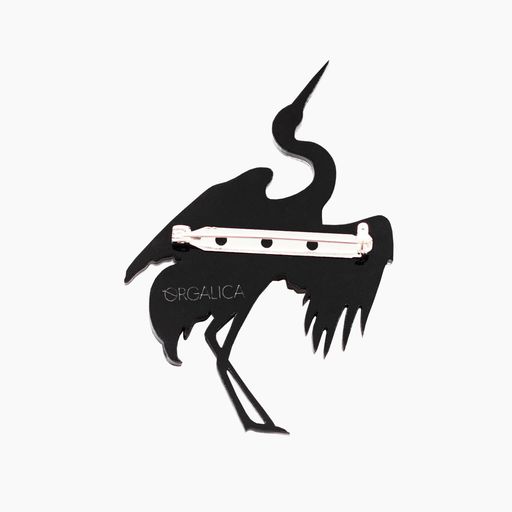 Брошь Аист - Orgalica фото 4