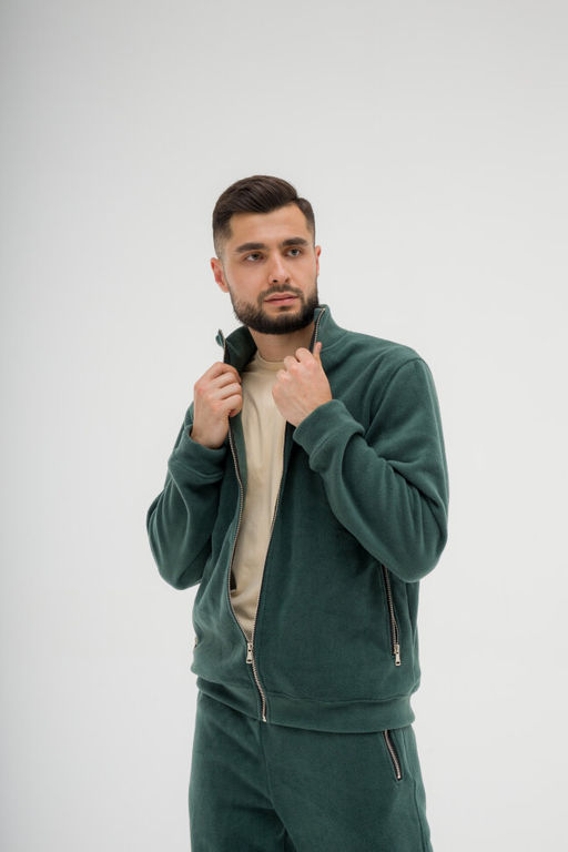 ФЛИС 300гр плотность АНТИПИЛИНГ Костюм мужской на молнии - Knitka wear фото 7