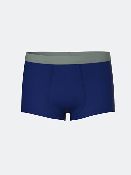 Bask?l? Erkek ?ocuk Boxer 3l? - Waikiki фото 2