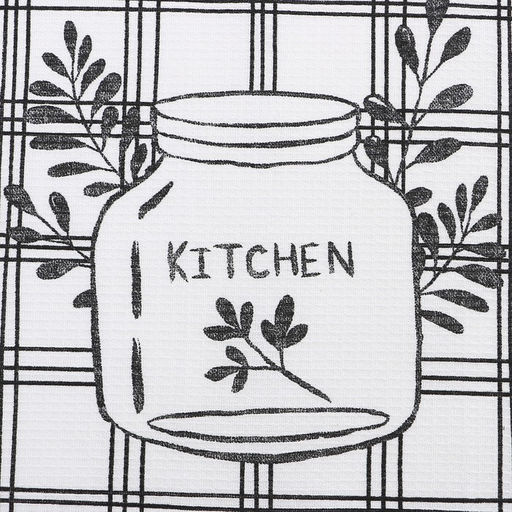 Кухонное полотенце «Доляна. Гармония», 28×46 см, 100% хлопок, вафля 160 г/м²