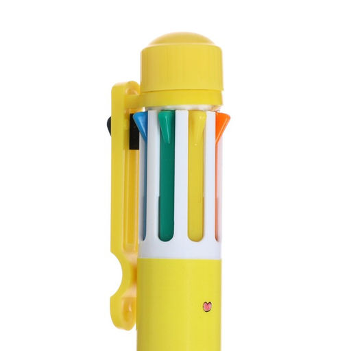 Цена за 25 шт. Ручка шариковая многоцветная Calligrata, автоматическая, 8 цветов, МИКС фото 13