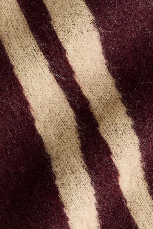 Falda en punto jacquard de mezcla de mohair - H&m фото 5
