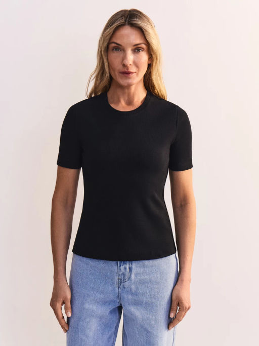 Футболка облегающего кроя из хлопка SLIM0726-50 / Zarina