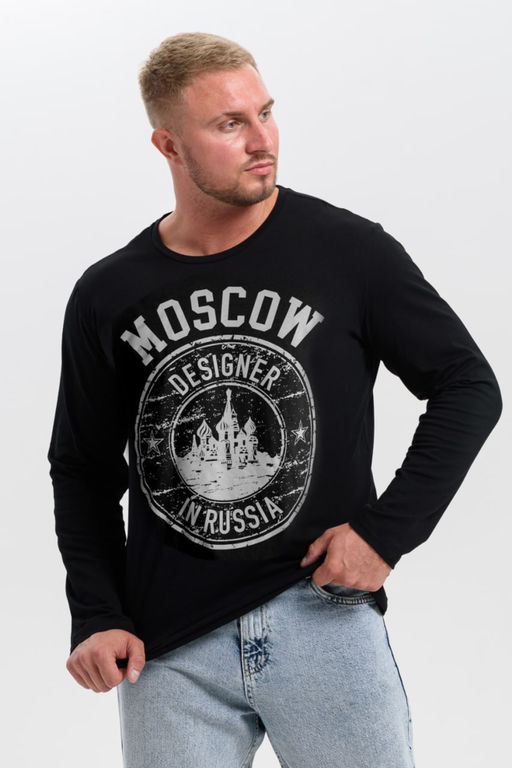 8573 футболка с дл.рукавом унисекс