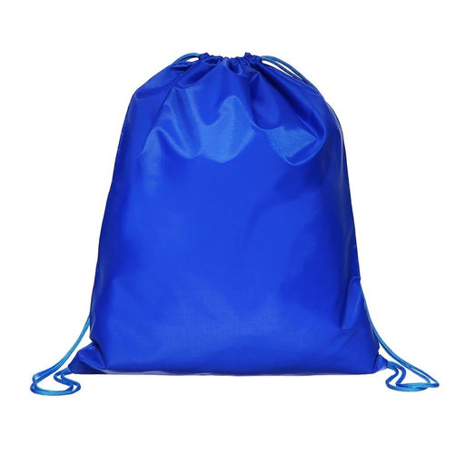 Мешок для обуви Calligrata на шнурке, однотонный, размер 49×0.5×41 см, синий