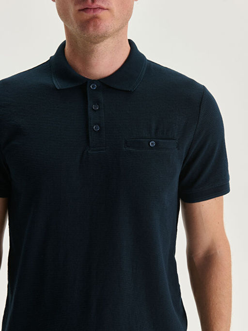 Polo Yaka K?sa Kollu Erkek Ti??rt - Waikiki фото 6