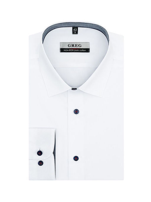 Сорочка мужская длинный рукав GREG 100/211/4026/1p  фото 4