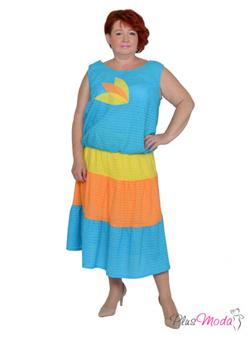 Юбка Модель №1643 размеры 44-84 - Plusmoda фото 12