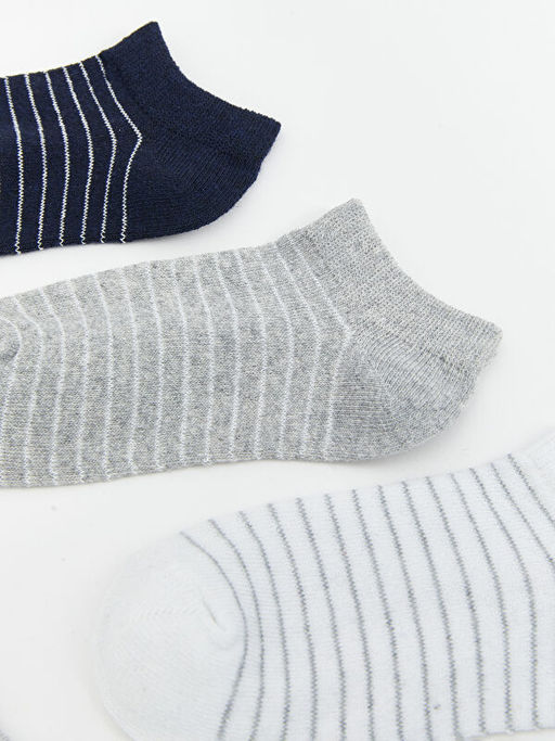 ?izgili Erkek ?ocuk Patik ?orap 5li