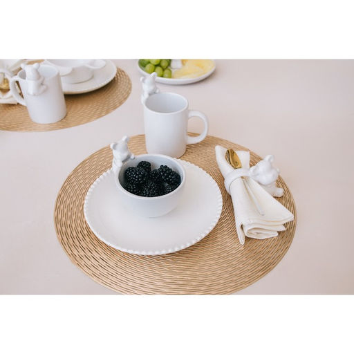 Салатники Доляна «Мишка Отто», 270 мл, 13×10.2 см, набор 2 шт., белые